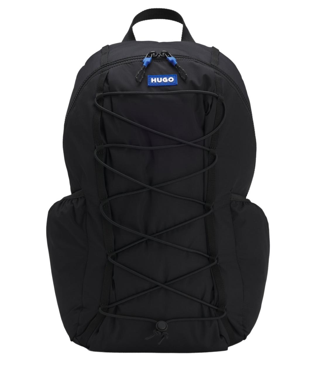 HUGO Черный рюкзак, фото 1