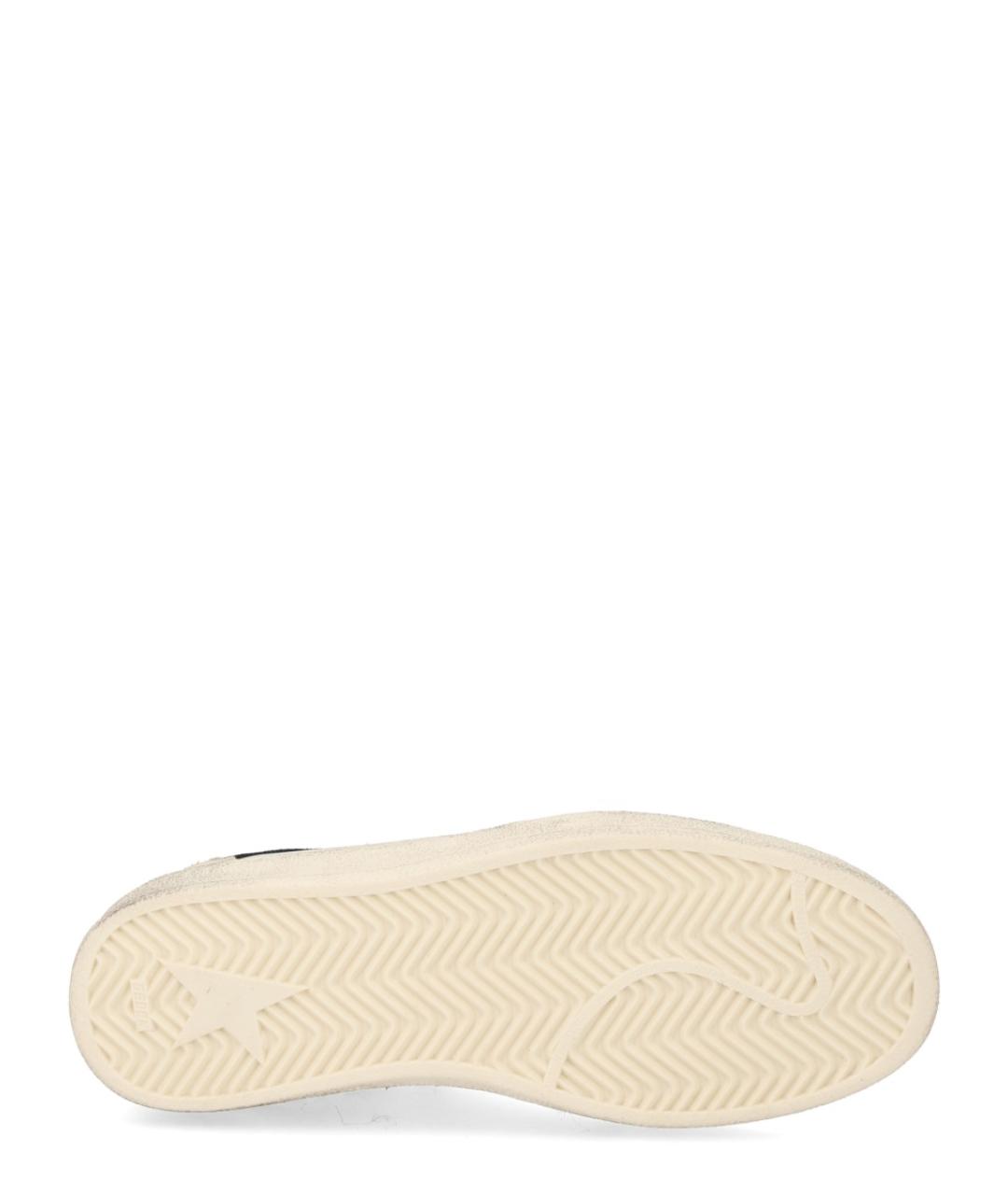 GOLDEN GOOSE DELUXE BRAND Бежевые кожаные кеды, фото 6