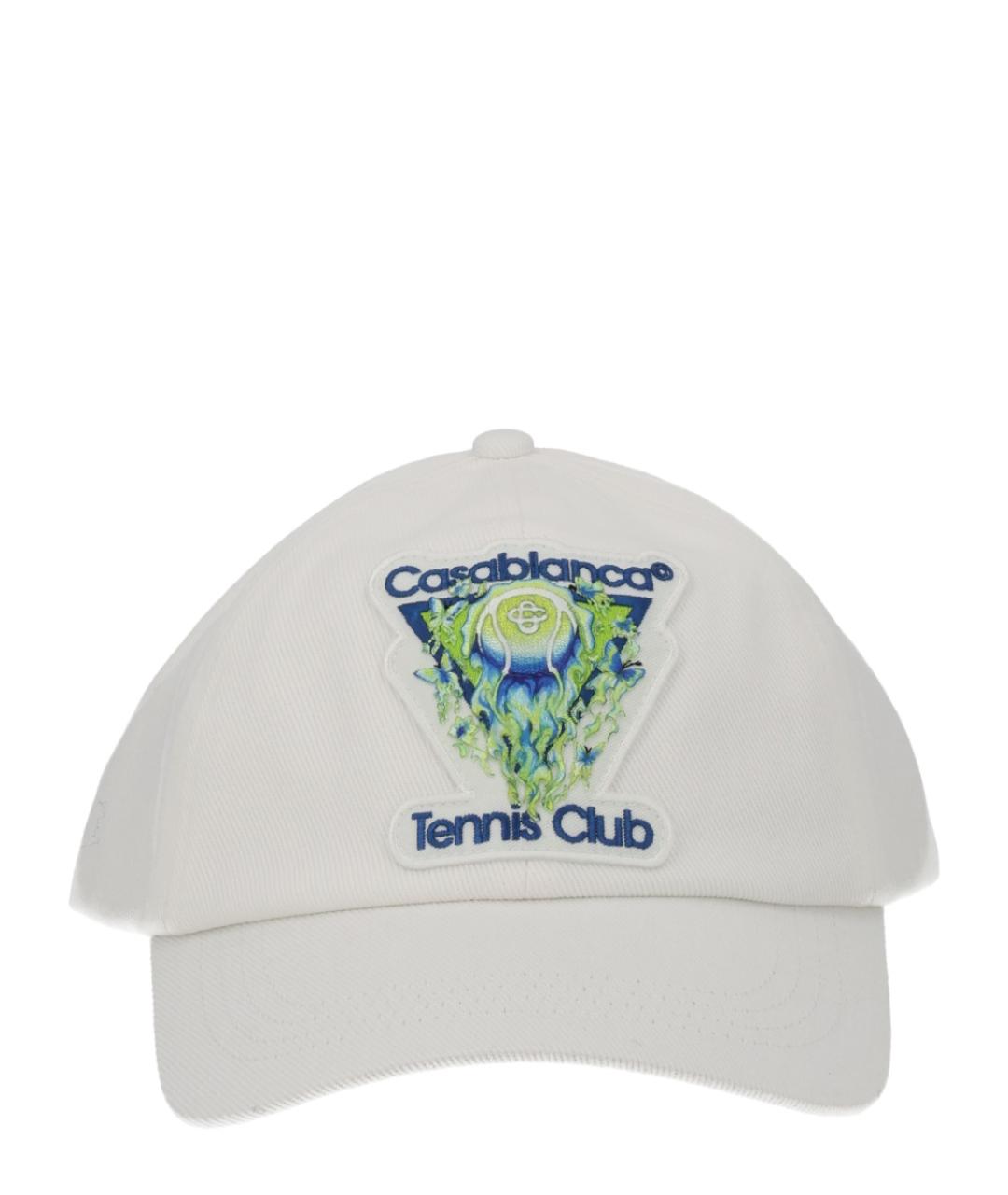 CASABLANCA Белая хлопковая кепка, фото 1