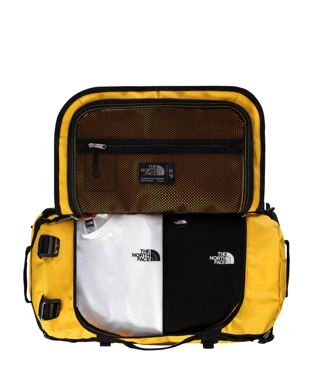 THE NORTH FACE Желтая дорожная/спортивная сумка, фото 5