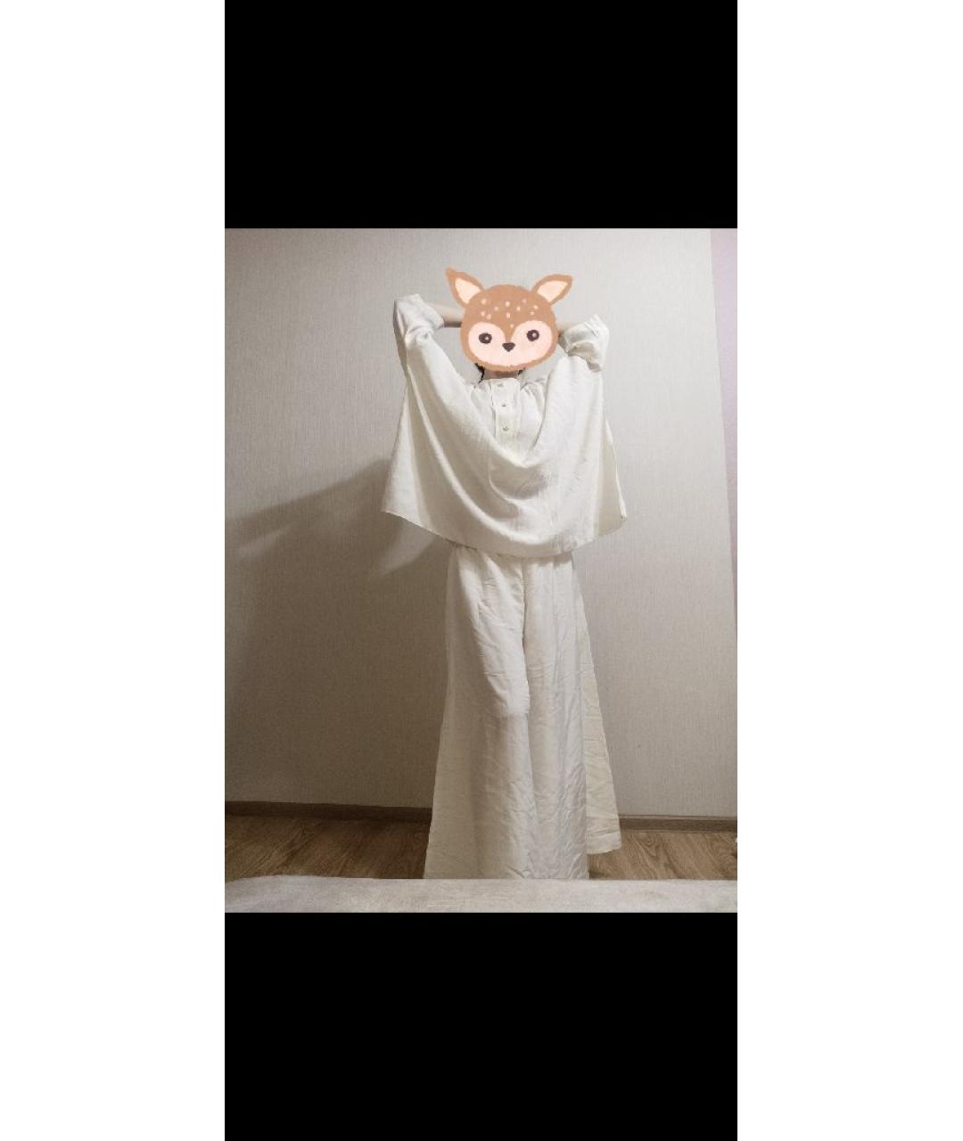 GENTRY PORTOFINO Белый костюм с брюками, фото 7