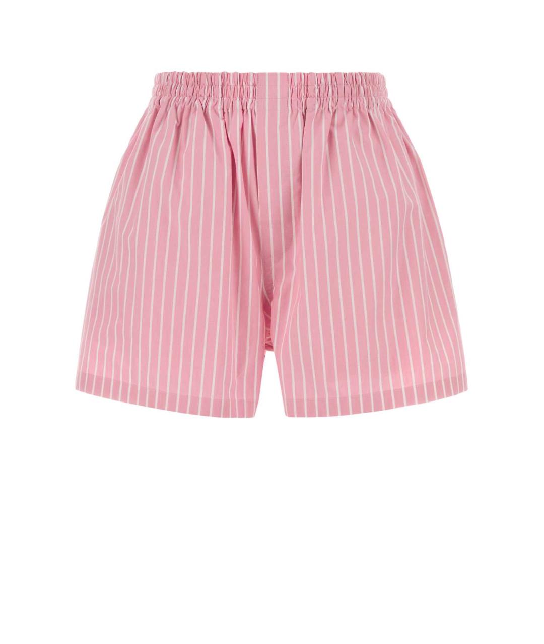 BALENCIAGA Розовые хлопковые шорты, фото 1