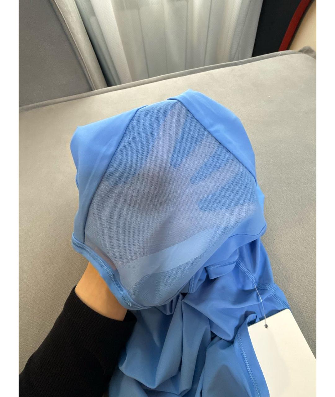 Lululemon Голубая футболка, фото 4