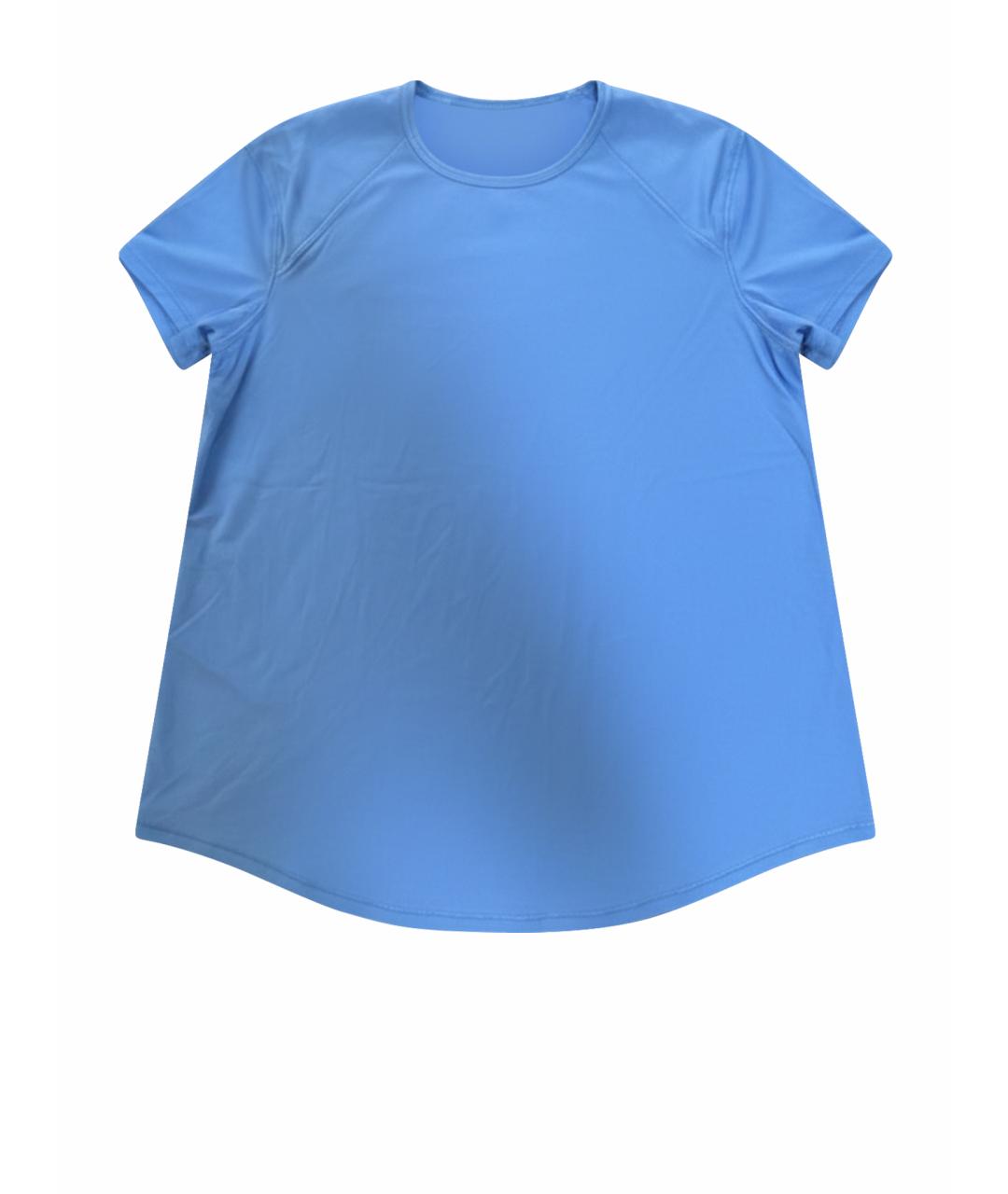 Lululemon Голубая футболка, фото 1