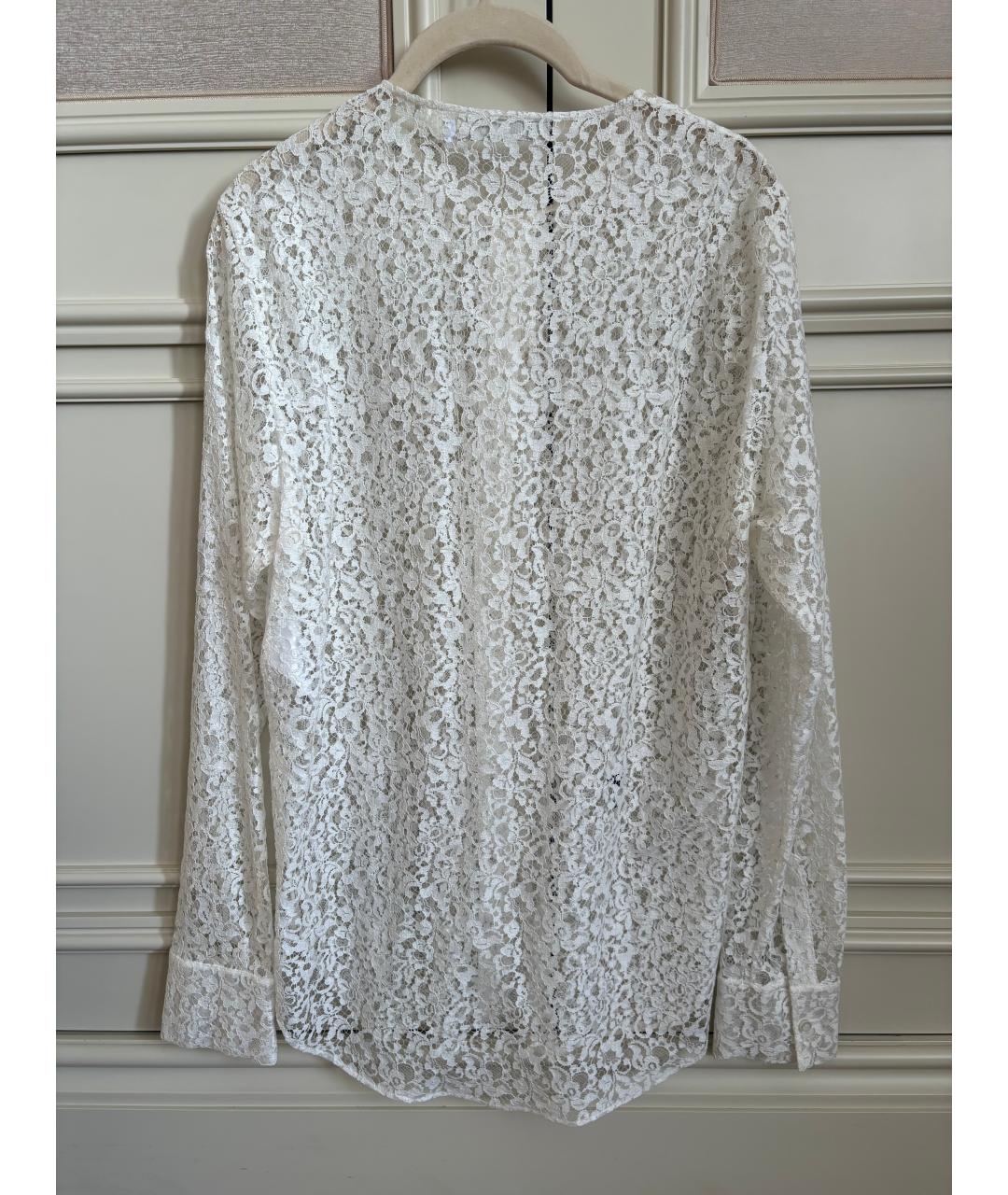 CHRISTIAN DIOR Белая хлопковая шуба, фото 2