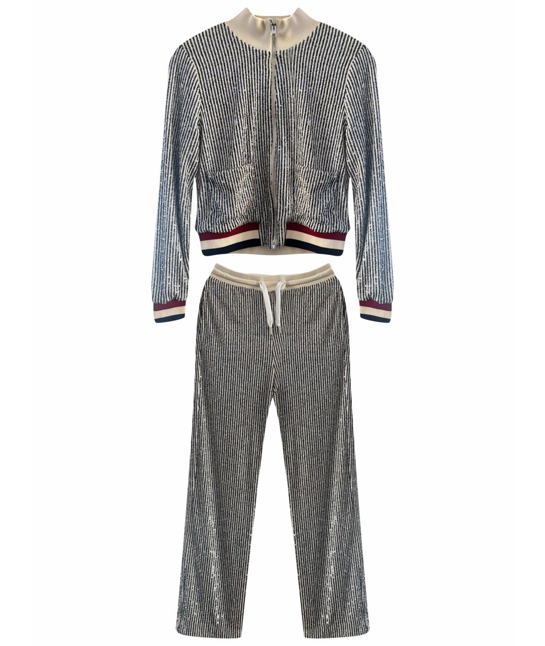 PINKO Бежевый полиэстеровый костюм с брюками, фото 1