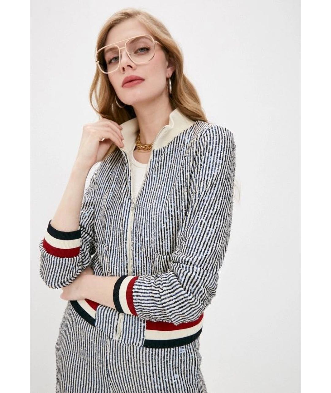 PINKO Бежевый полиэстеровый костюм с брюками, фото 7