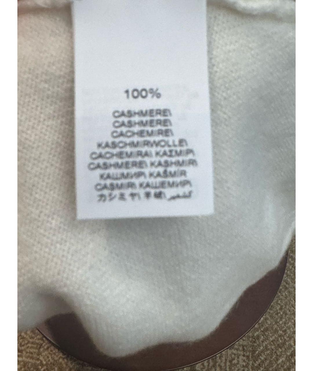 BRUNELLO CUCINELLI Белый кашемировый джемпер / свитер, фото 3