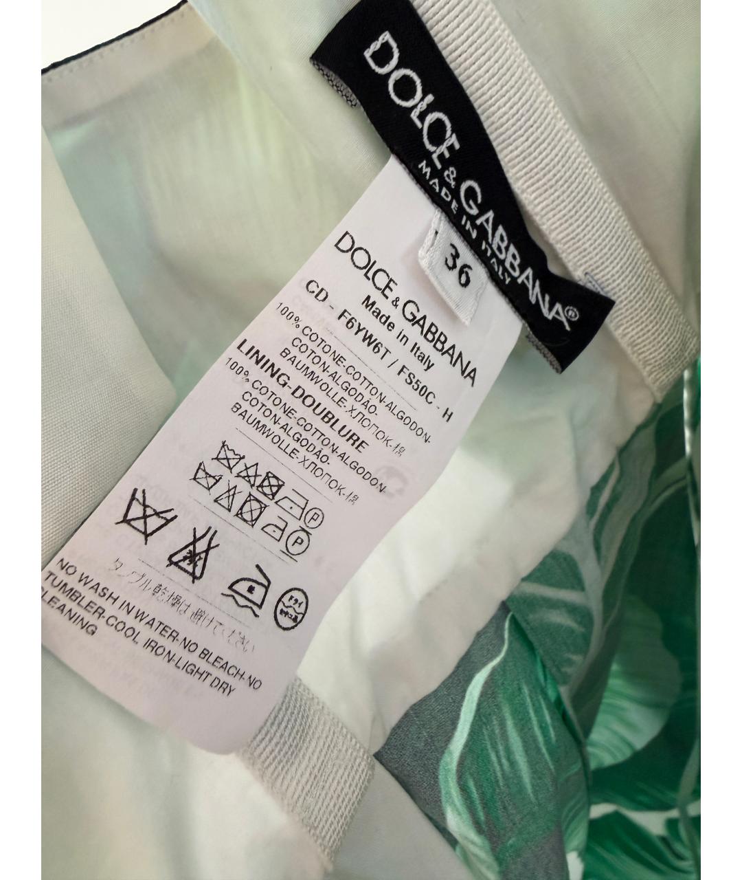 DOLCE&GABBANA Хлопковый сарафан, фото 6