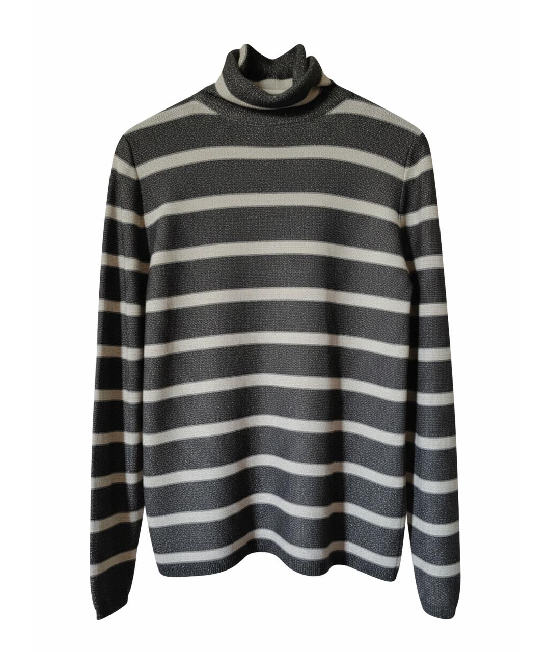 BRUNELLO CUCINELLI Антрацитовая кашемировая водолазка, фото 1