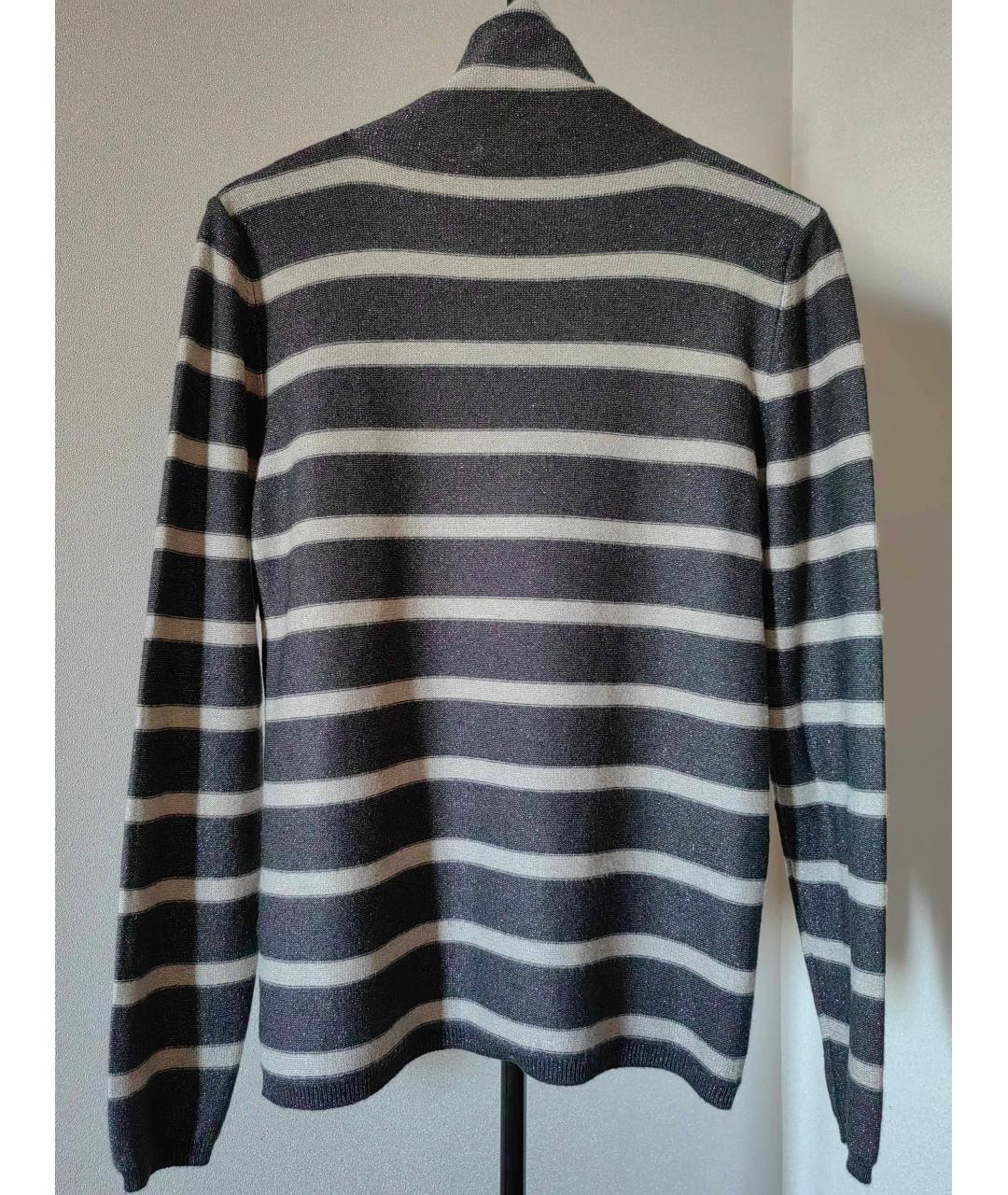 BRUNELLO CUCINELLI Антрацитовая кашемировая водолазка, фото 2