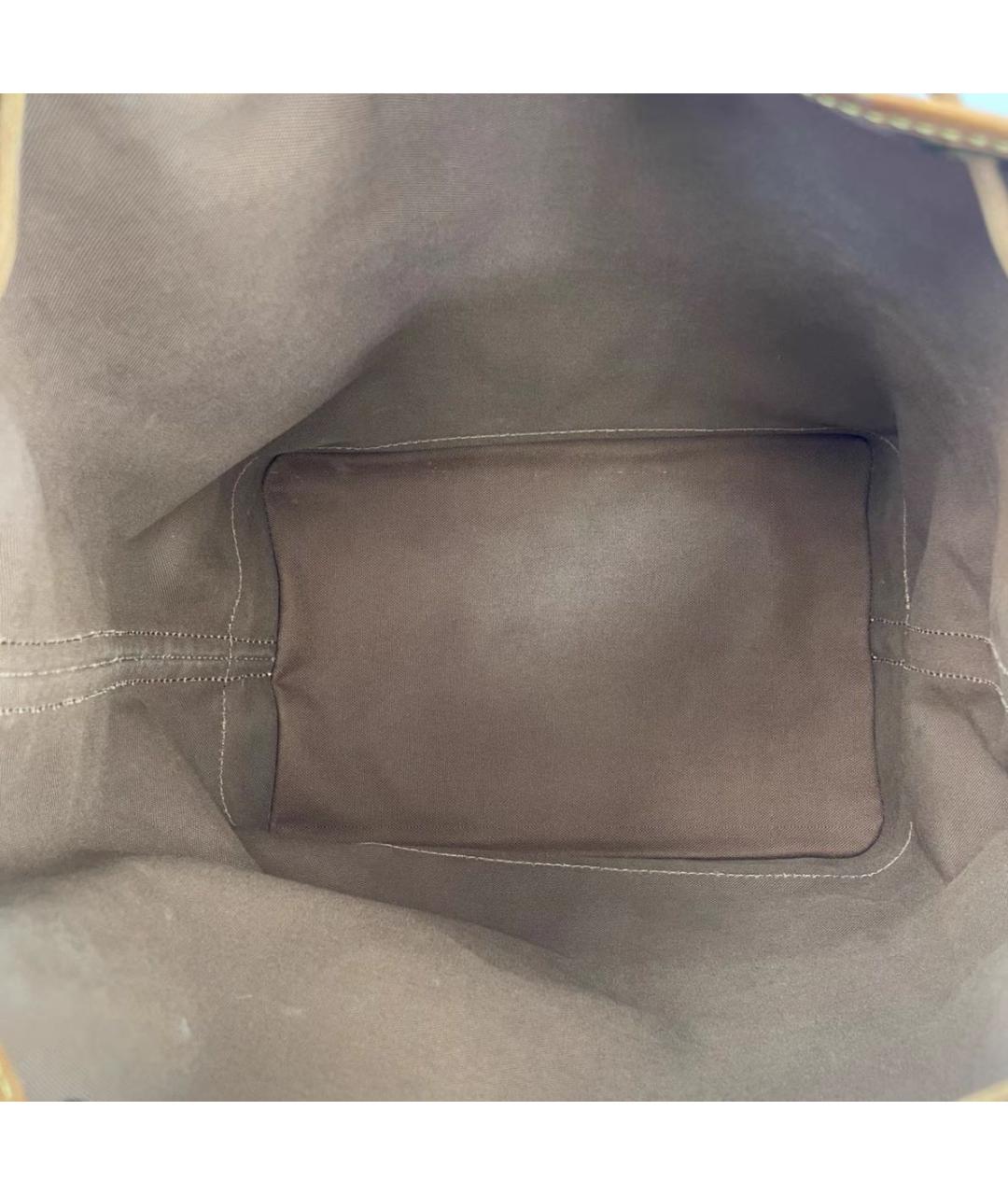 LOUIS VUITTON Коричневая сумка через плечо, фото 4