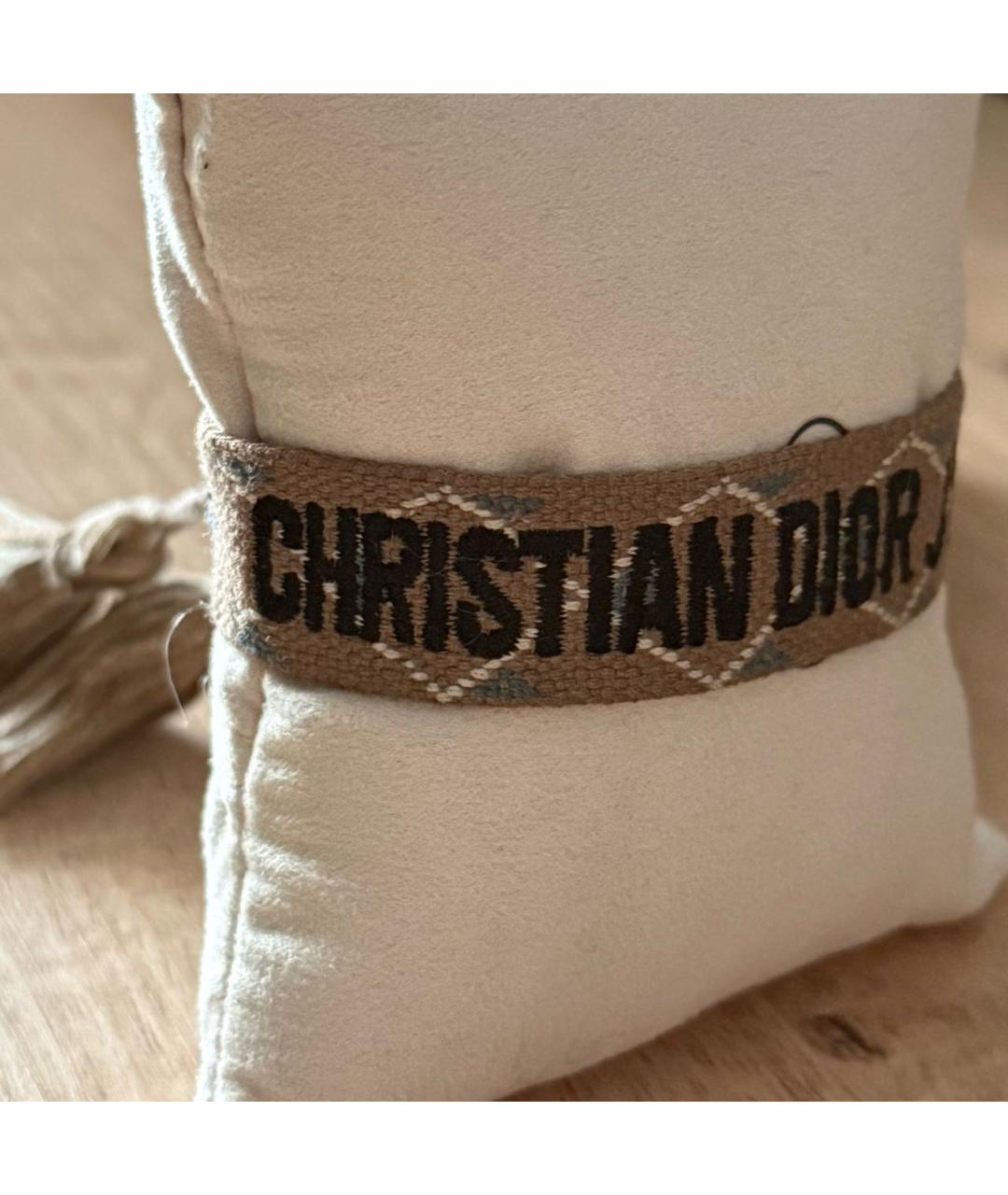 CHRISTIAN DIOR Бежевый браслет, фото 2