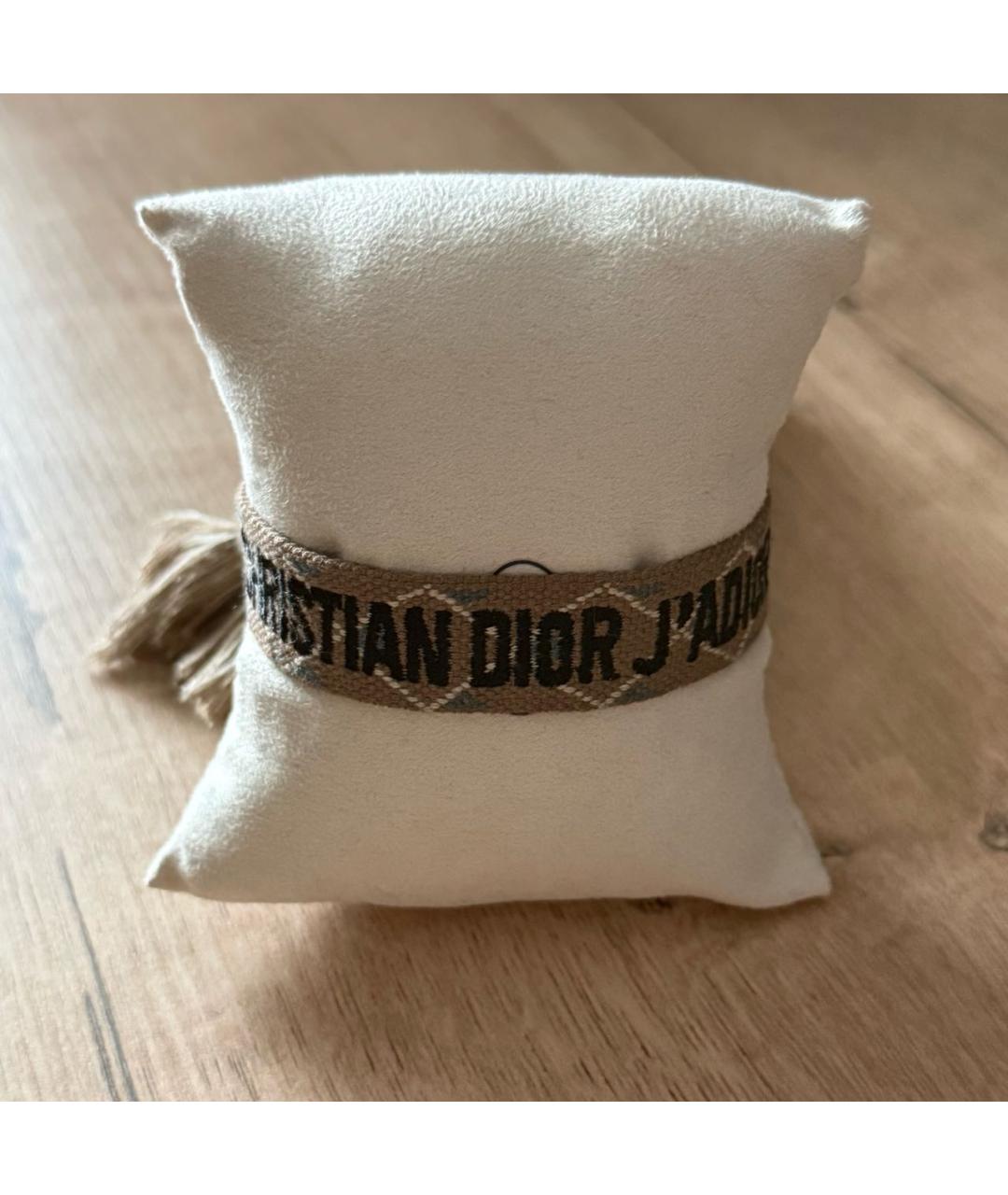 CHRISTIAN DIOR Бежевый браслет, фото 6