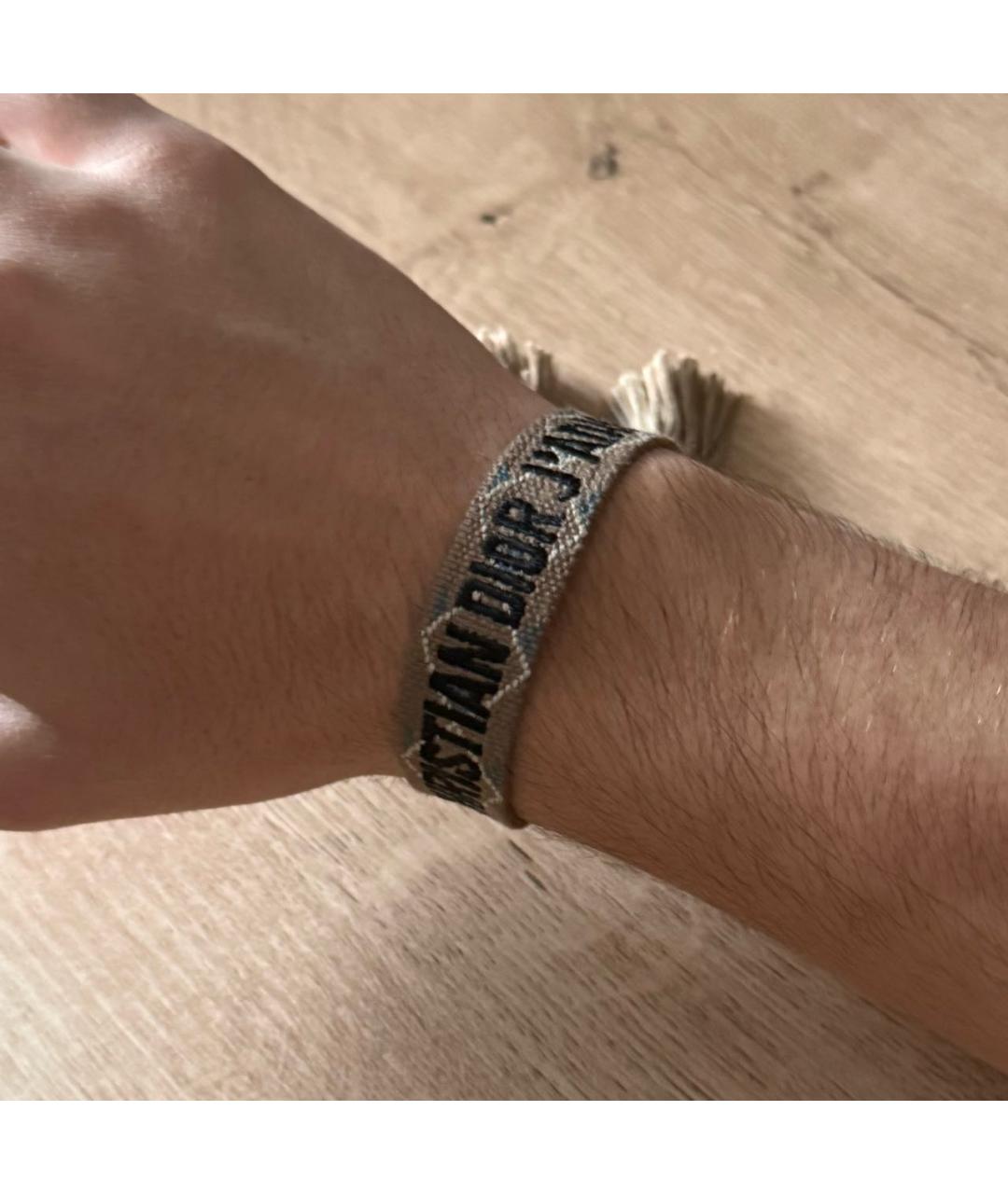 CHRISTIAN DIOR Бежевый браслет, фото 5