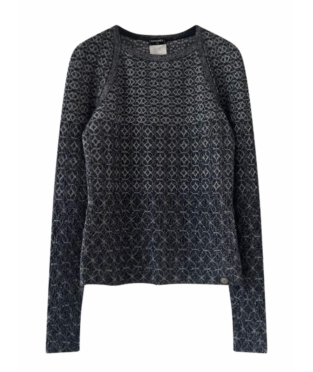 CHANEL Синий джемпер / свитер, фото 1