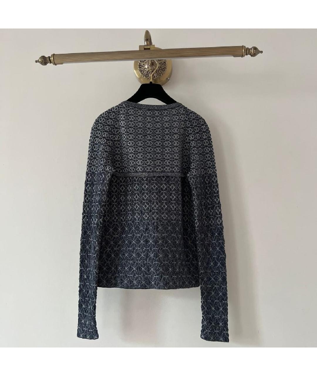 CHANEL Синий джемпер / свитер, фото 2