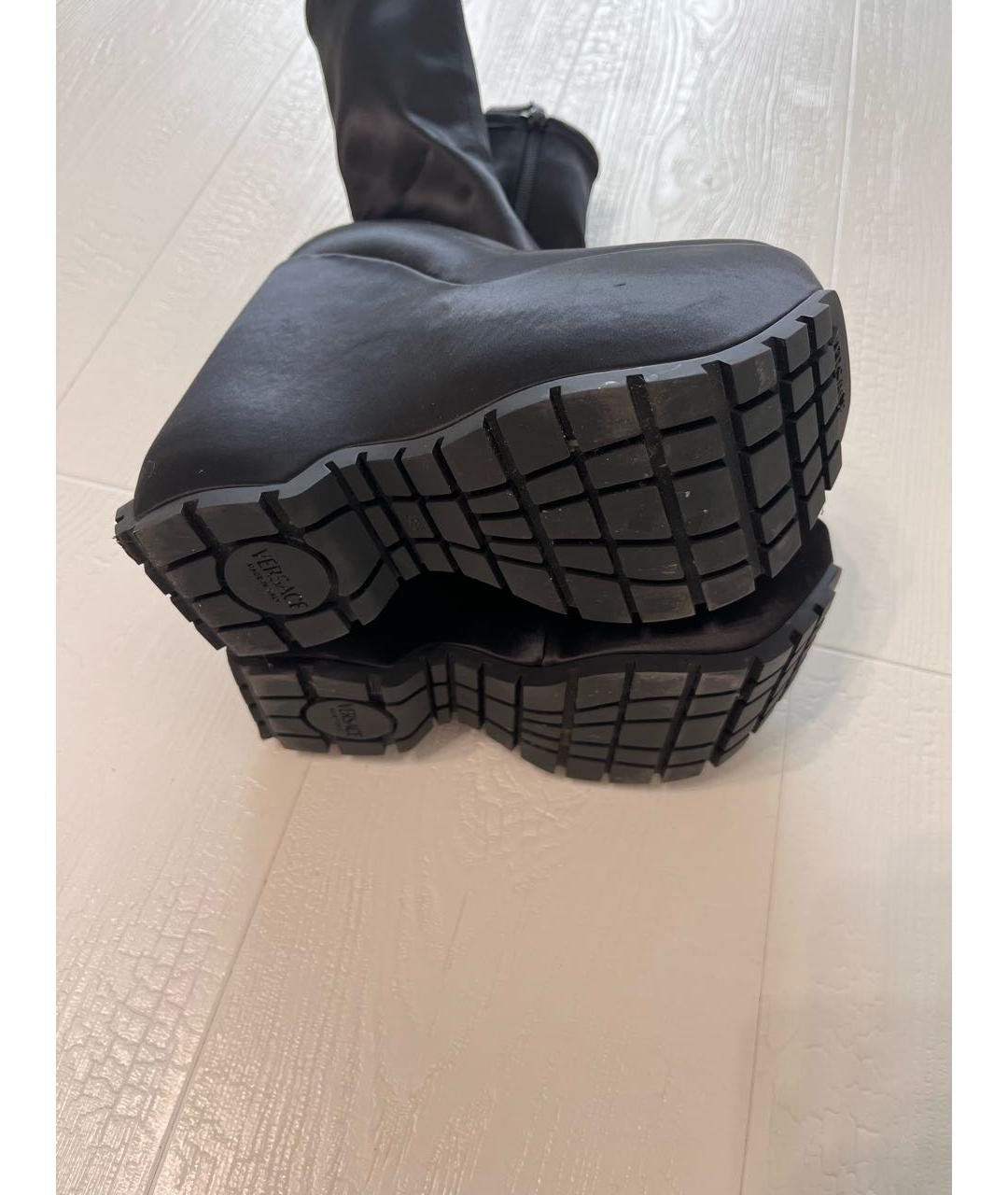 VERSACE Черные ботильоны, фото 6