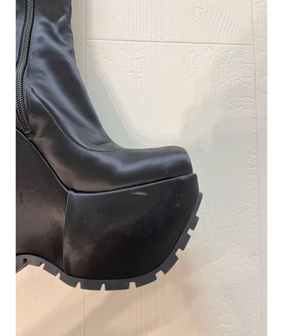 VERSACE Черные ботильоны, фото 8