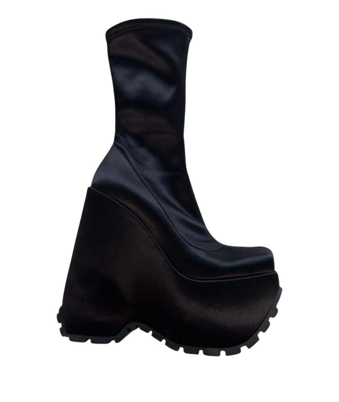 VERSACE Черные ботильоны, фото 1