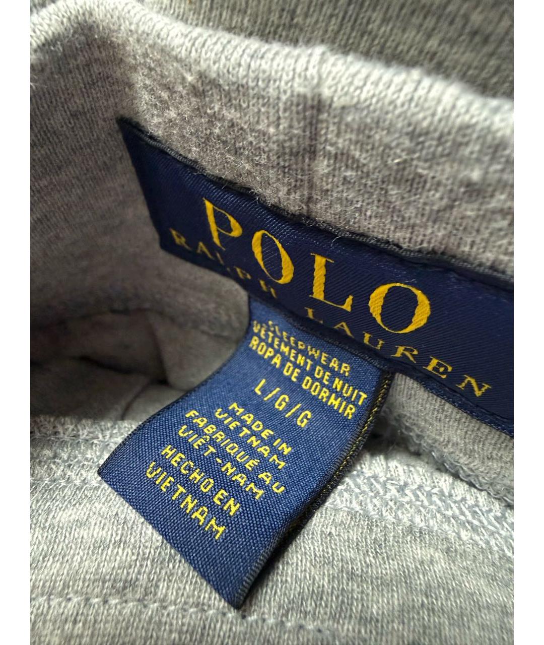 POLO RALPH LAUREN Серая пижама, фото 4