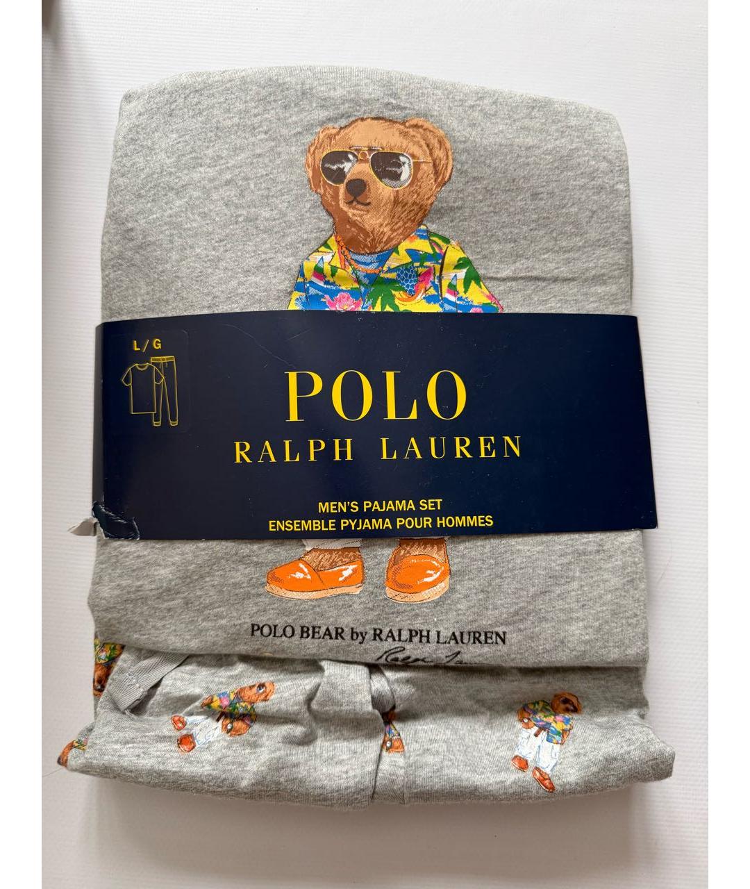 POLO RALPH LAUREN Серая пижама, фото 6
