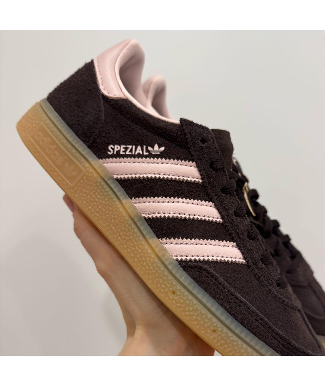 ADIDAS Коричневые замшевые кеды, фото 3