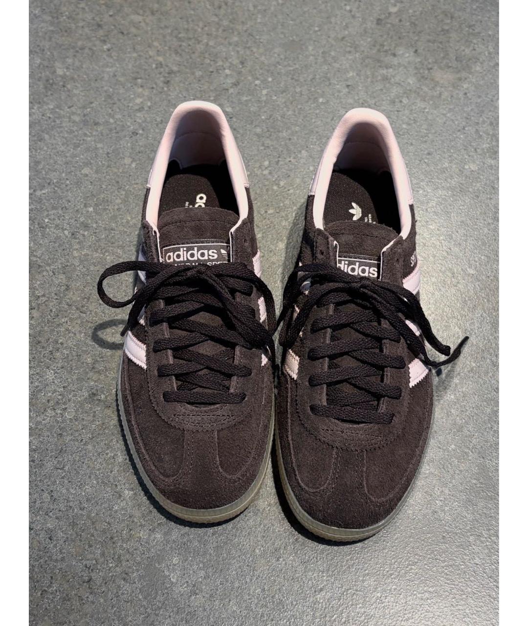 ADIDAS Коричневые замшевые кеды, фото 2