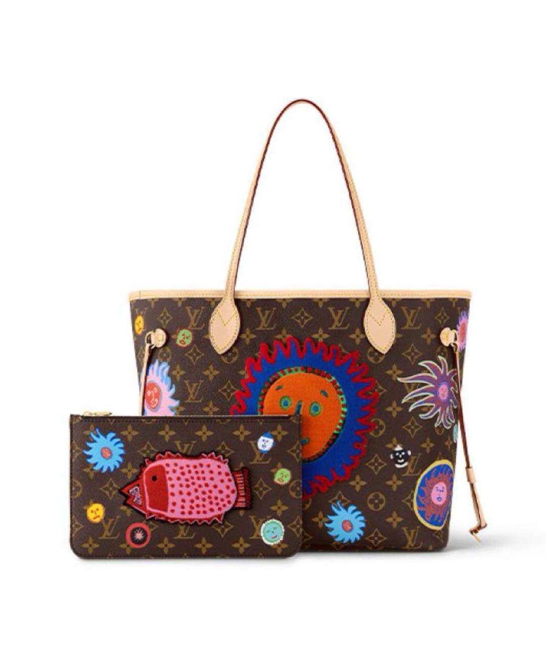 LOUIS VUITTON Коричневая сумка тоут, фото 3