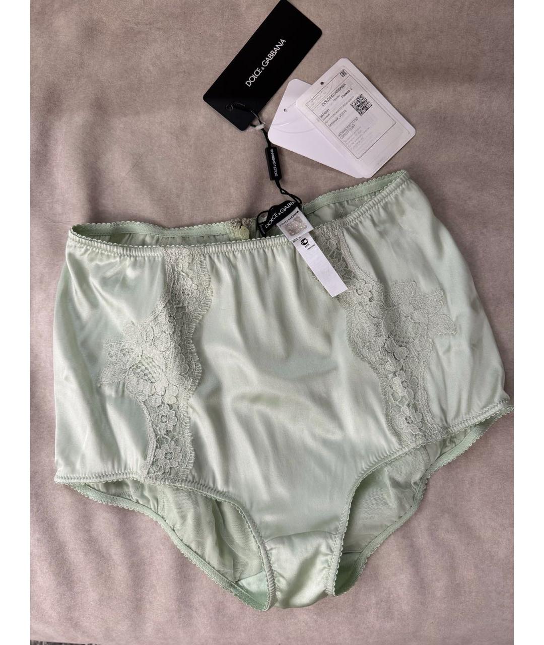 DOLCE&GABBANA Салатовые трусы, фото 2