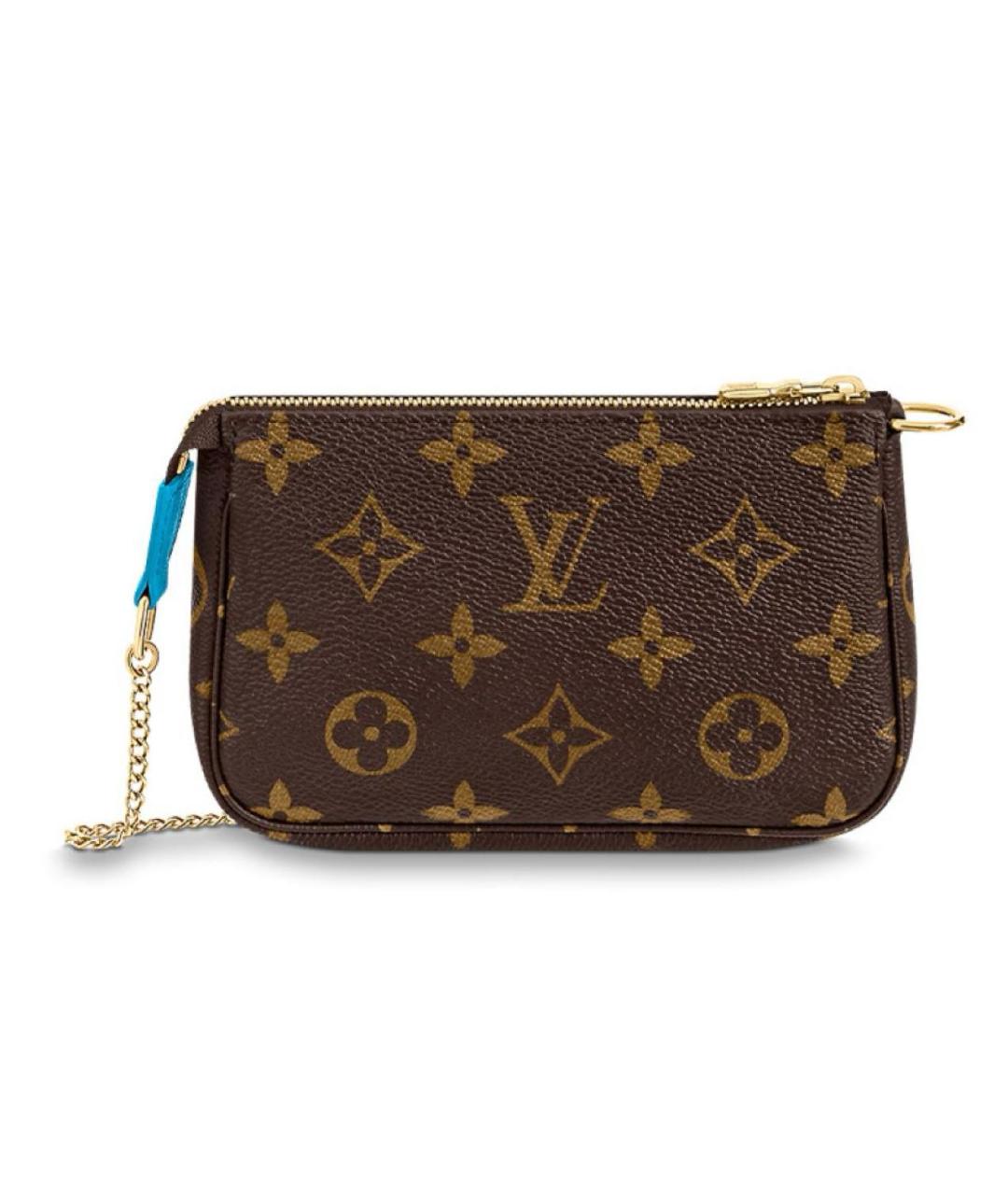 LOUIS VUITTON Коричневая сумка с короткими ручками, фото 4