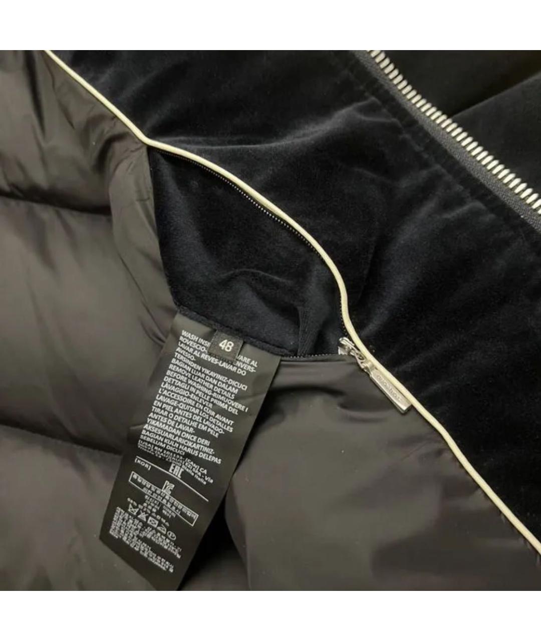 TOM FORD Темно-синий бархатный пуховик, фото 6