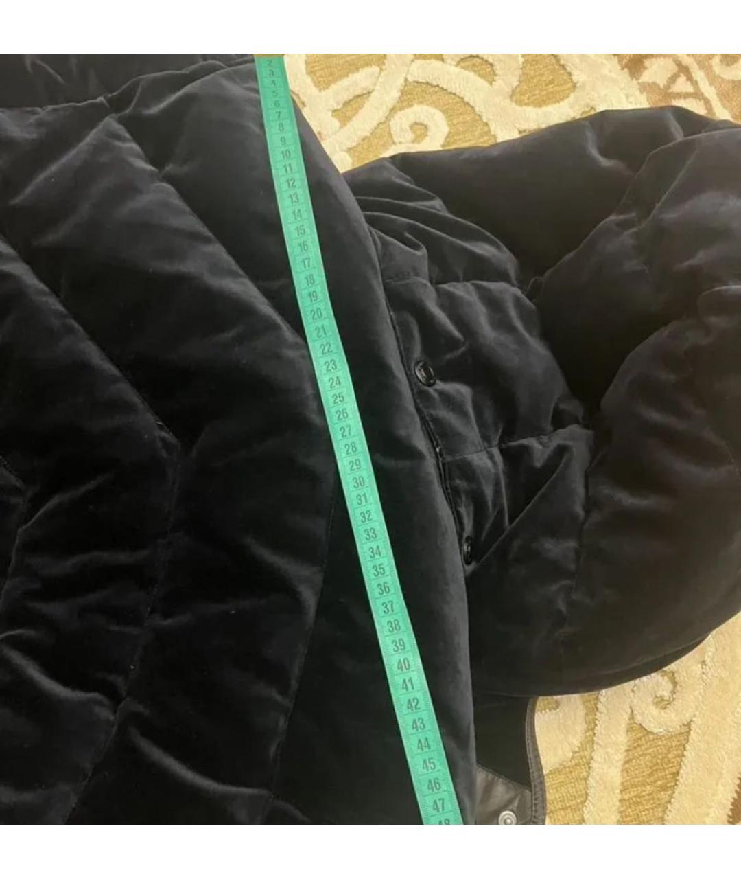 TOM FORD Темно-синий бархатный пуховик, фото 7