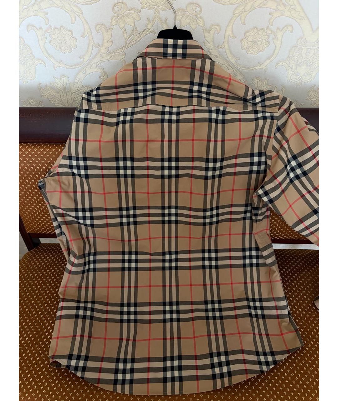 BURBERRY Мульти хлопковая кэжуал рубашка, фото 2
