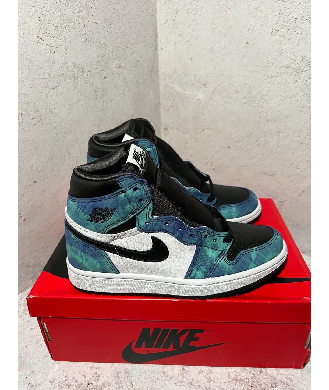 JORDAN Мульти кожаные кроссовки, фото 7