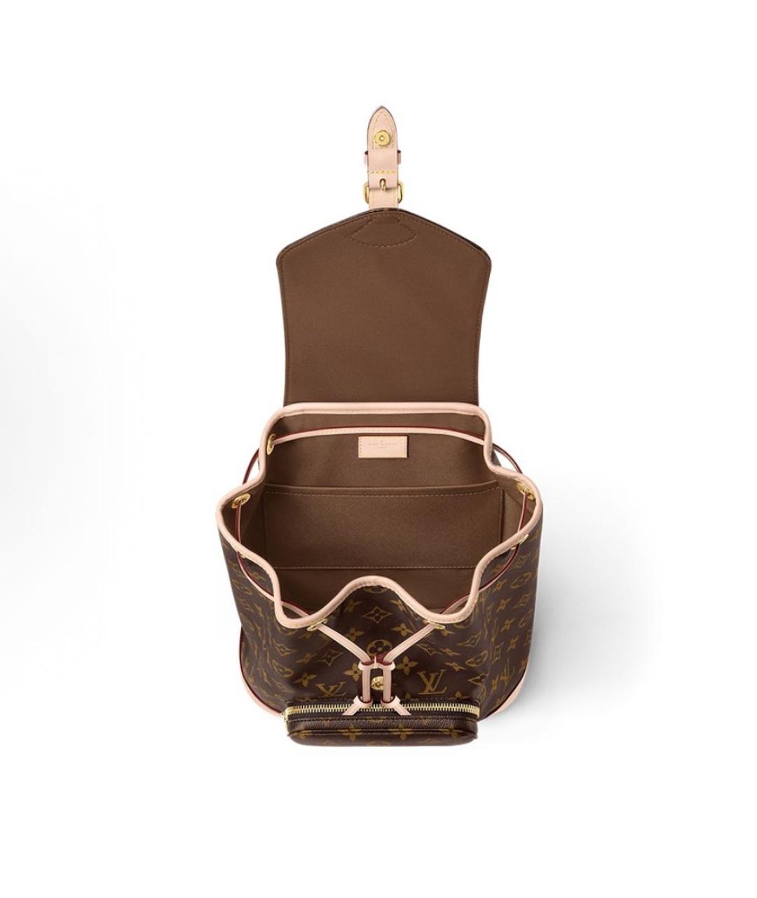 LOUIS VUITTON Коричневый рюкзак, фото 6