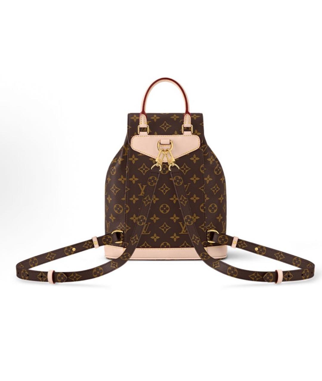 LOUIS VUITTON Коричневый рюкзак, фото 5