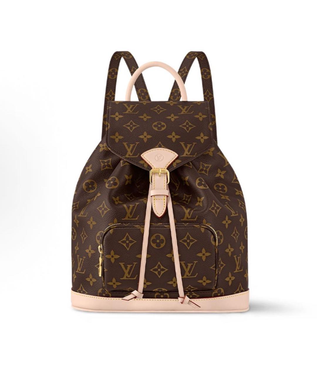 LOUIS VUITTON Коричневый рюкзак, фото 7