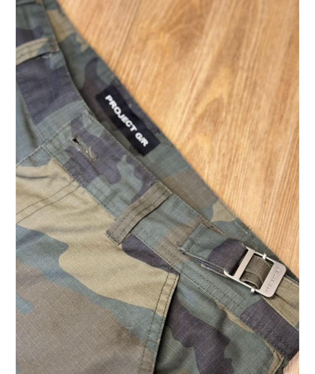 GRAILZ PROJECT G/R Хаки хлопковые повседневные брюки, фото 3