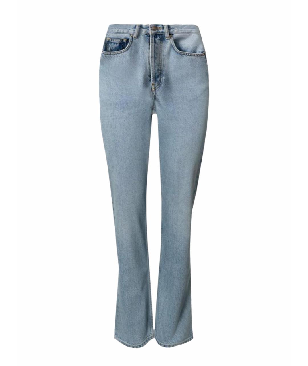 PERVERT Голубые прямые джинсы, фото 7