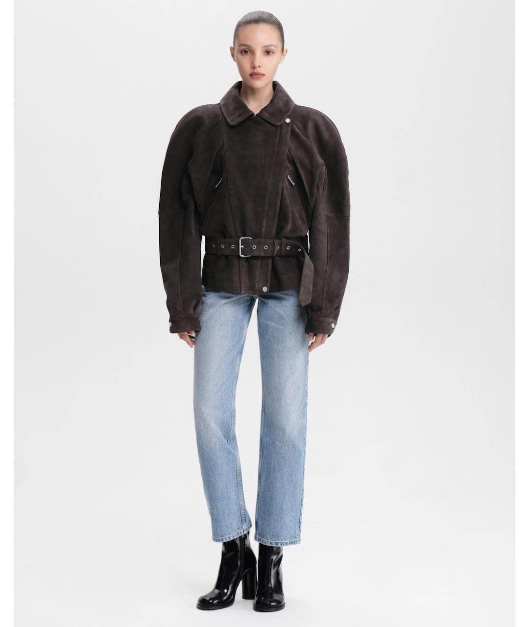 PERVERT Голубые прямые джинсы, фото 6