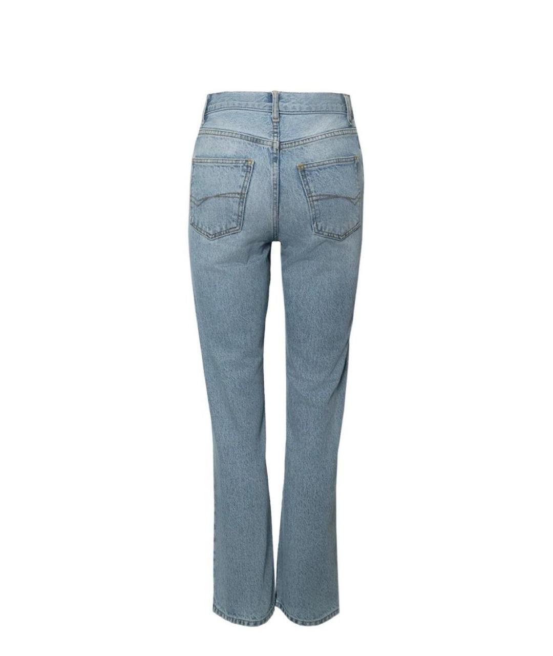 PERVERT Голубые прямые джинсы, фото 2