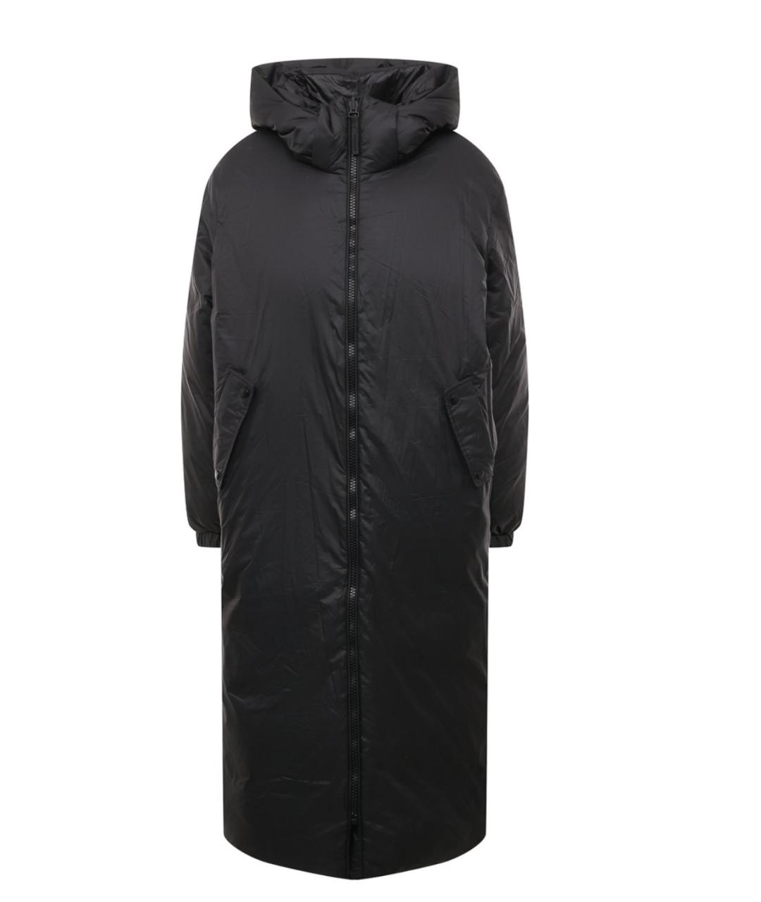 ARMY YVES SALOMON Черный полиамидовый пуховик, фото 1