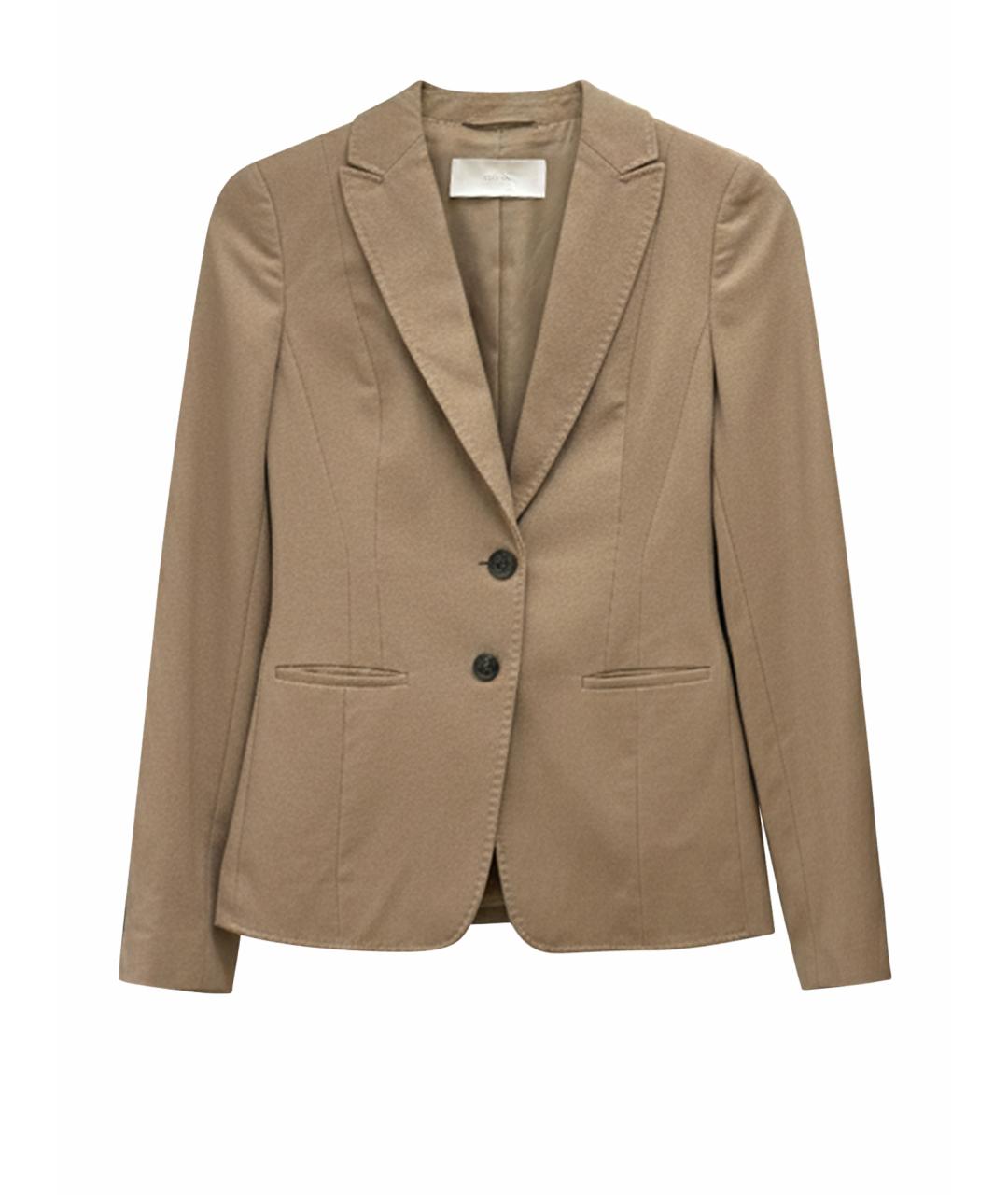 HUGO BOSS Бежевый жакет/пиджак, фото 1