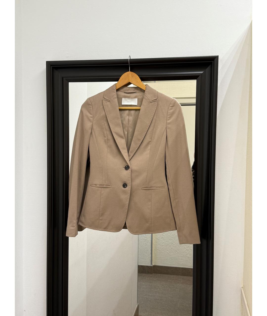 HUGO BOSS Бежевый жакет/пиджак, фото 8