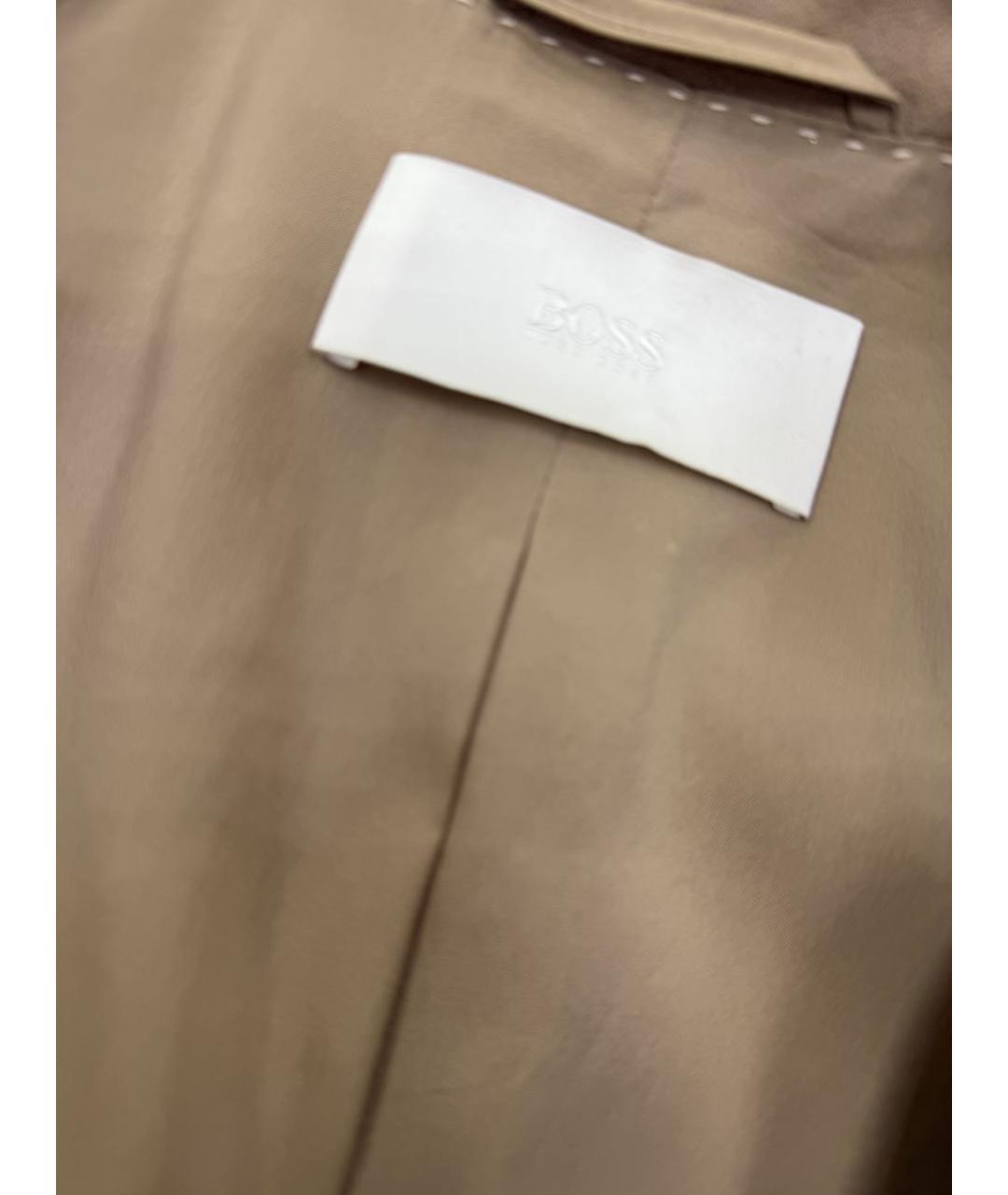 HUGO BOSS Бежевый жакет/пиджак, фото 4