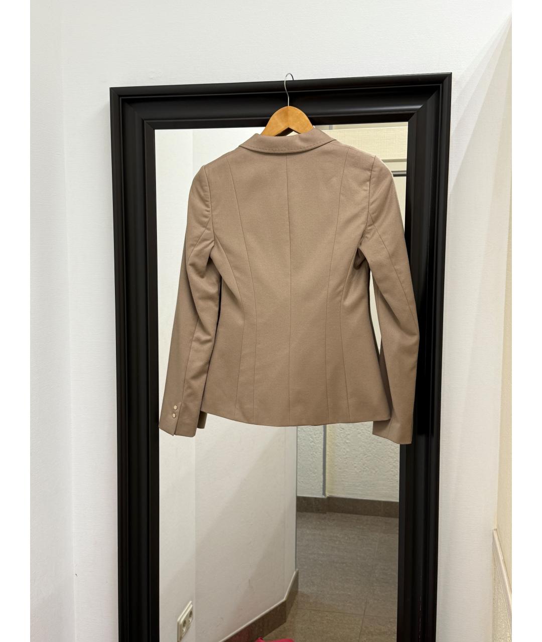 HUGO BOSS Бежевый жакет/пиджак, фото 2