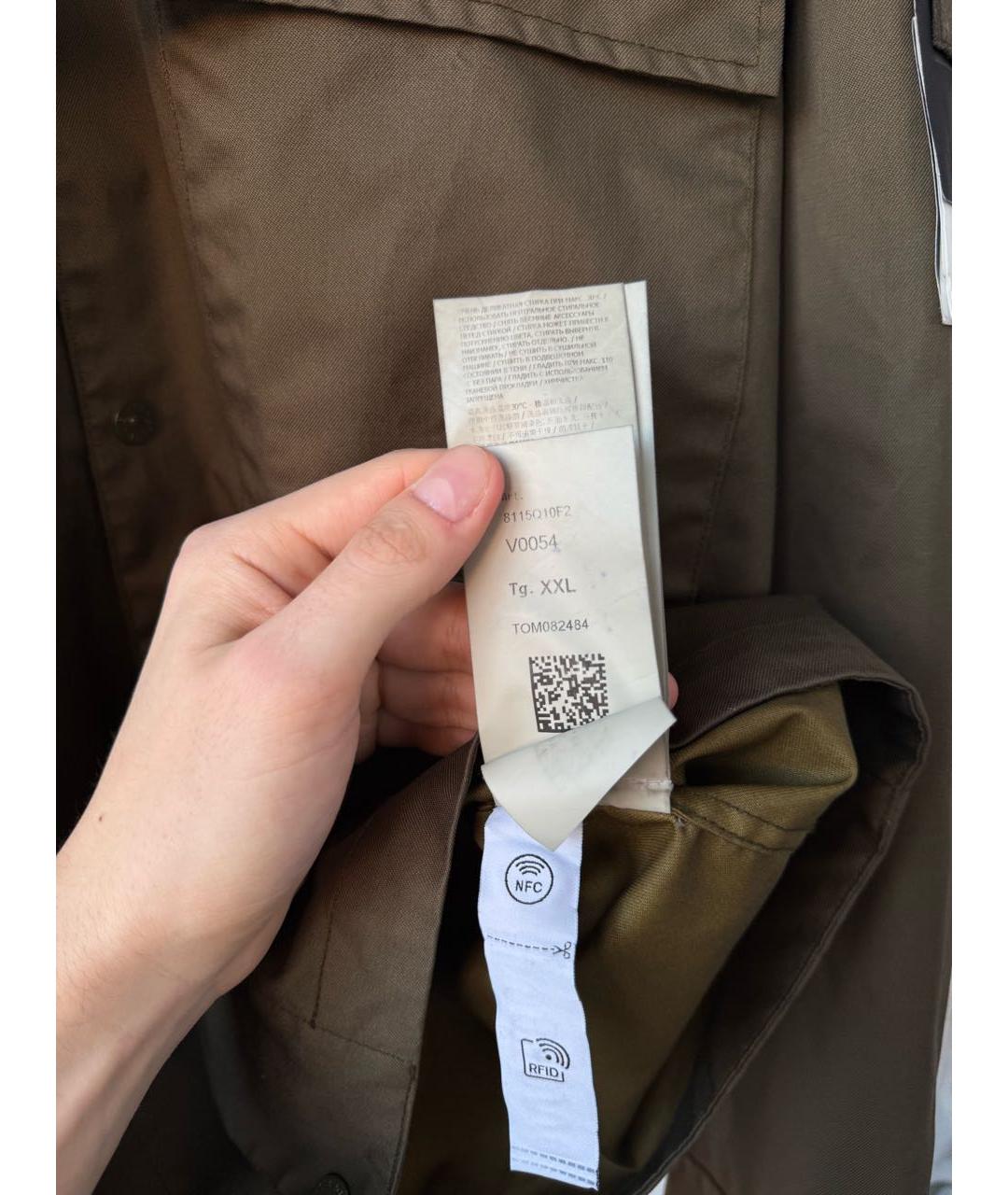 STONE ISLAND Хаки куртка, фото 7