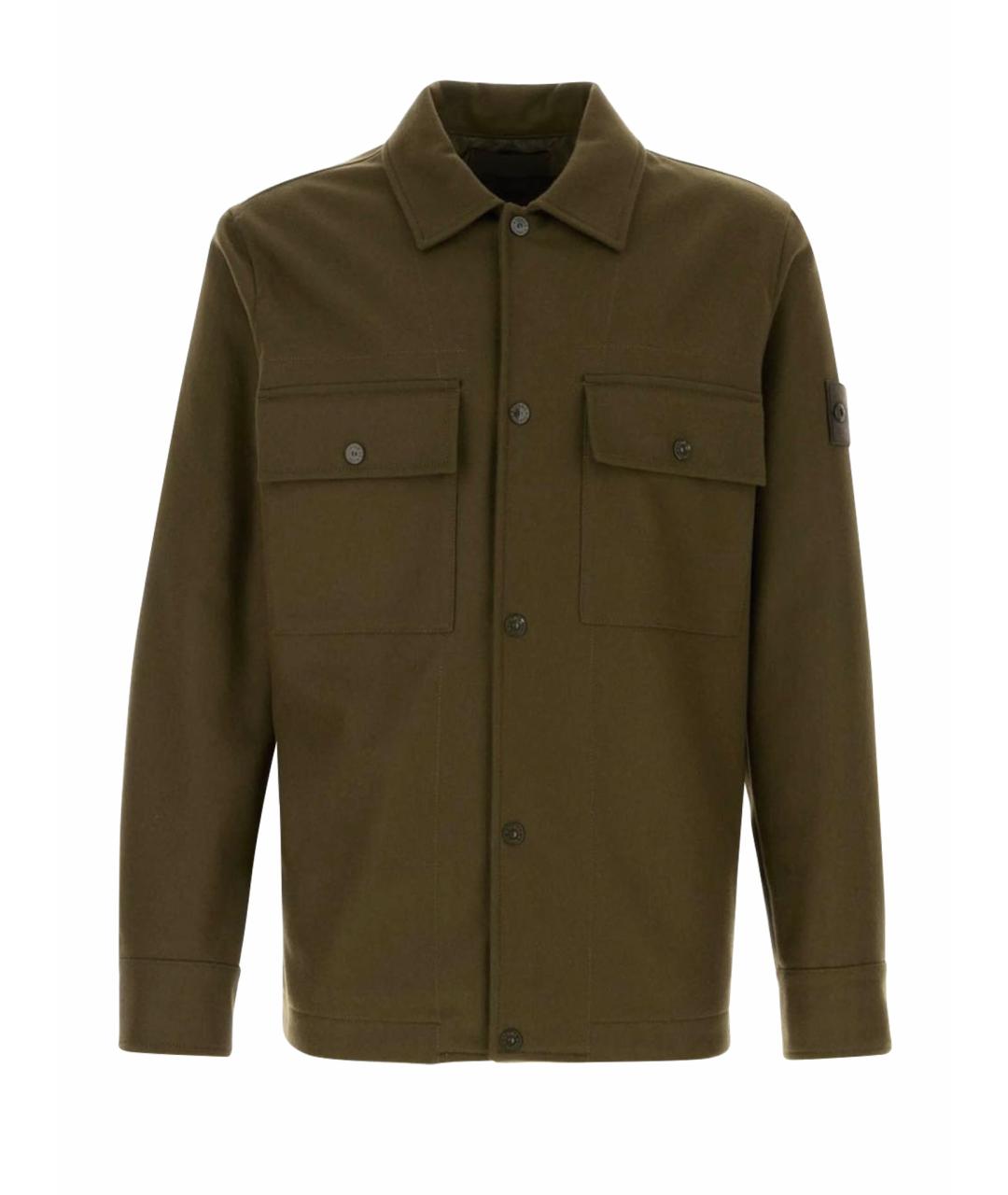 STONE ISLAND Хаки куртка, фото 1