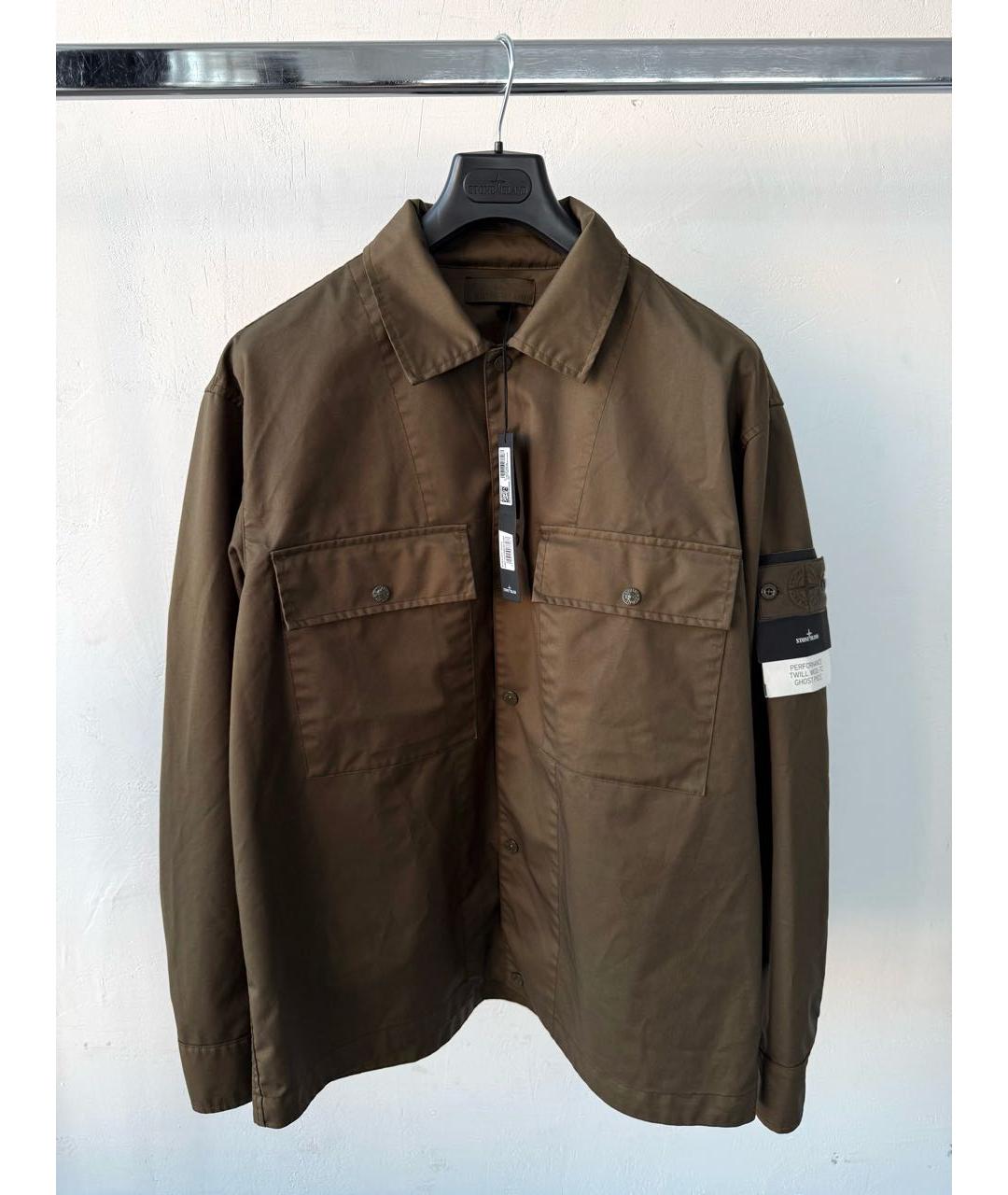 STONE ISLAND Хаки куртка, фото 2